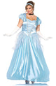 Plus Size Women's Cinderella Disney Princess Costume Front View