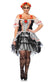 Plus Size Women's Sugar Skull Day Of The Dead Costume Main Image