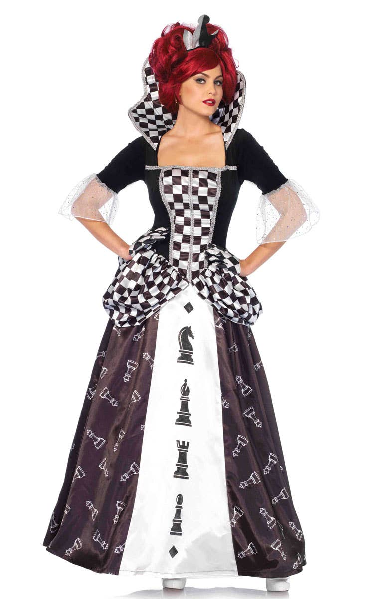 Deluxe Chess Queen Women's Costume Main Image