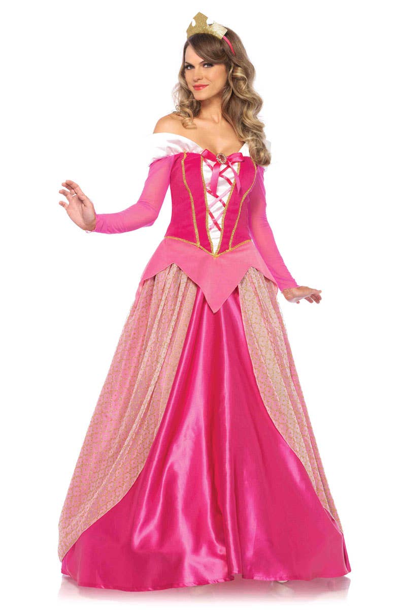 Sleeping Beauty Deluxe Women's Disney Princess Costume Main Image