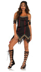 Women's American Indian Tiger Lily Costume Main Image