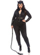 Plus Size Women's Sexy Catwoman Fancy Dress Costume Front Image