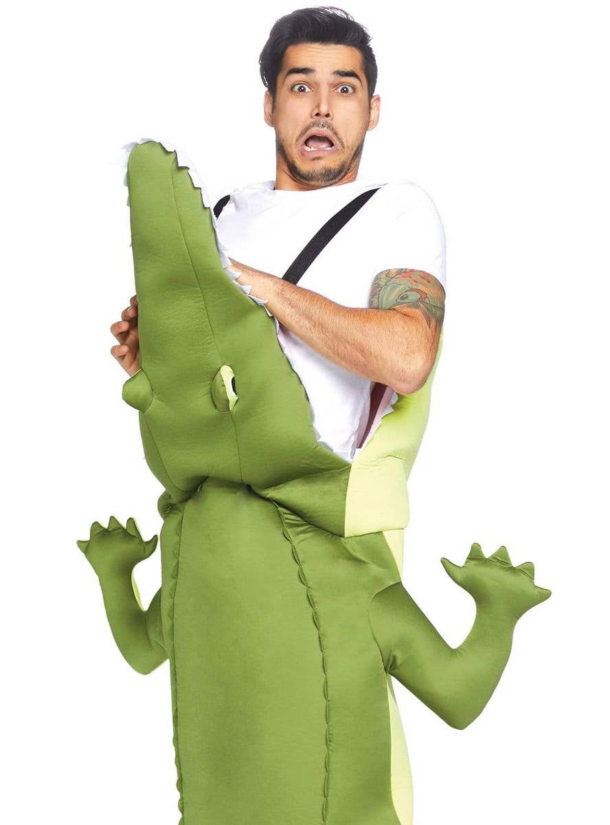 Green Novelty Crocodile Dress Up | Adults Funny Alligator Costume Green Novelty Crocodile Dress Up | Adults Funny Alligator Costume