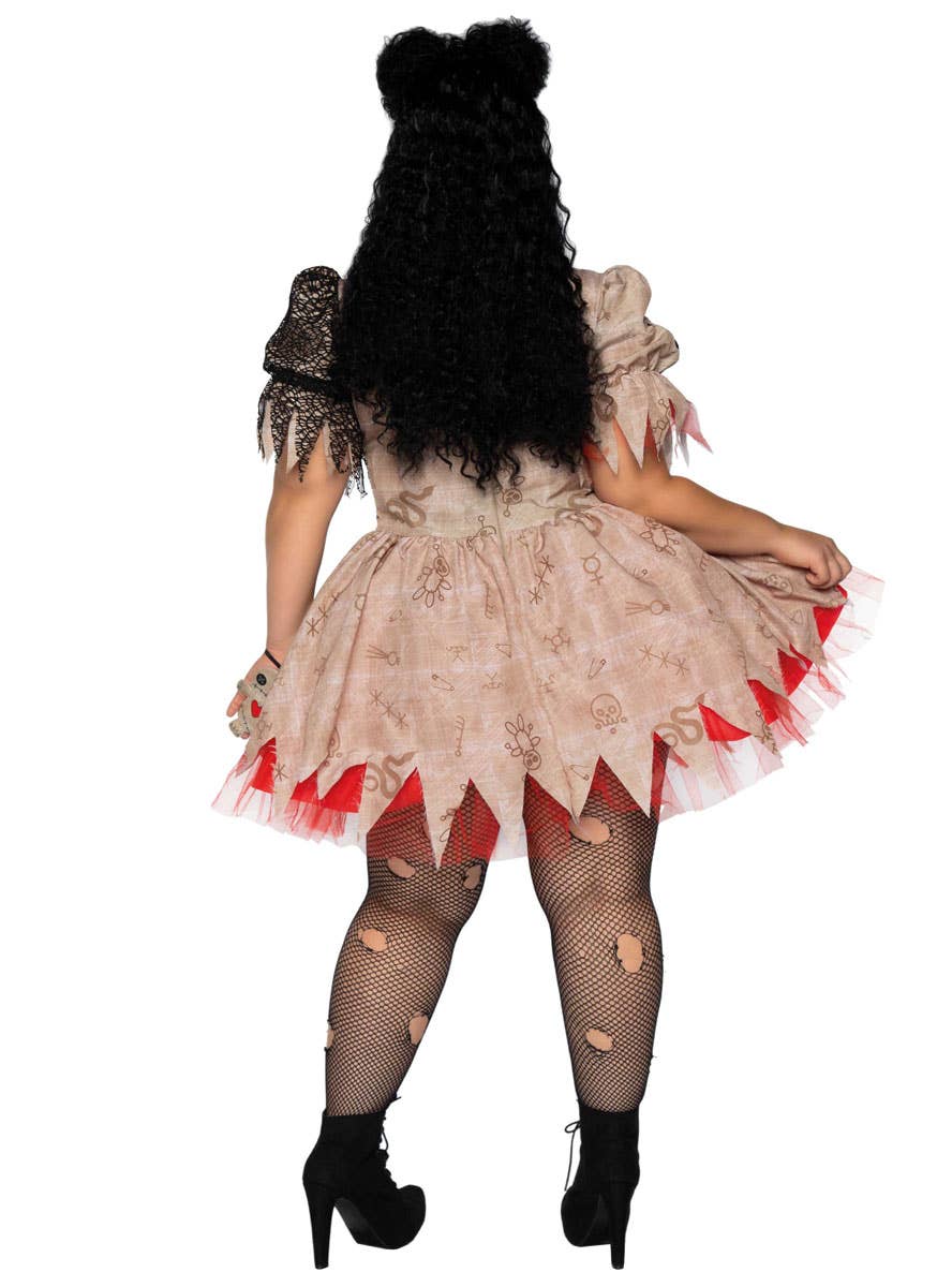 Voodoo Doll Plus Size Womens Costume | Womens Voodoo Halloween Costume