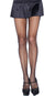 Women's Black Fishnet Full Length Stockings