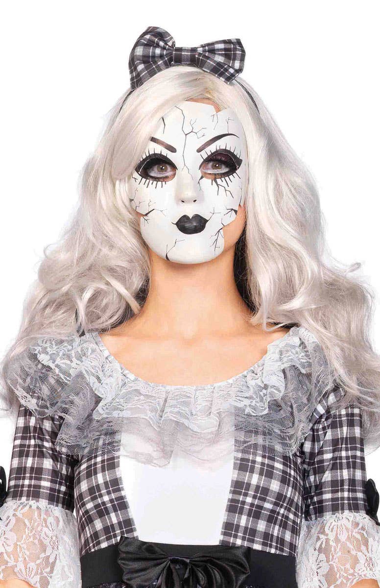 Broken Doll Women's Costume Mask Main Image