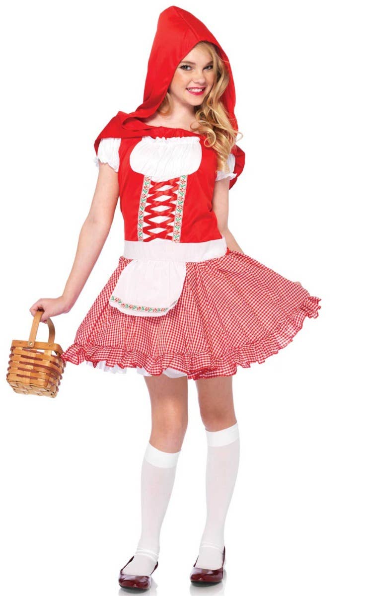 Lil Miss Red Girls Book Week Costume - Main Image