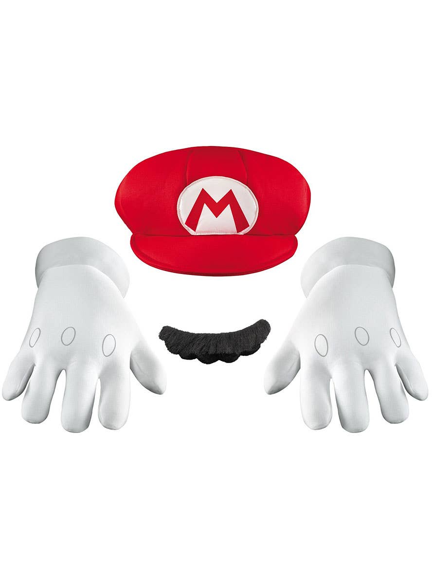 Image of Super Mario Brothers Red Costume Accessory Kit