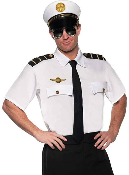 Image of Pan Am Airways Licensed Pilot Costume Kit