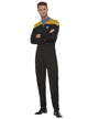 Image of Star Trek Voyager Operations Uniform Men's Costume - Front View