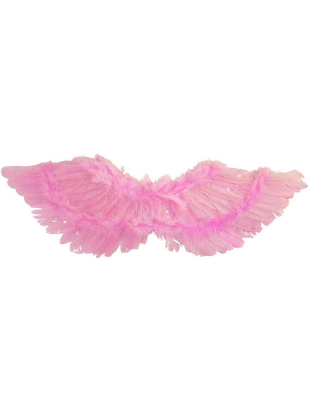 Image of Light Pink Feather Angel Costume Wings