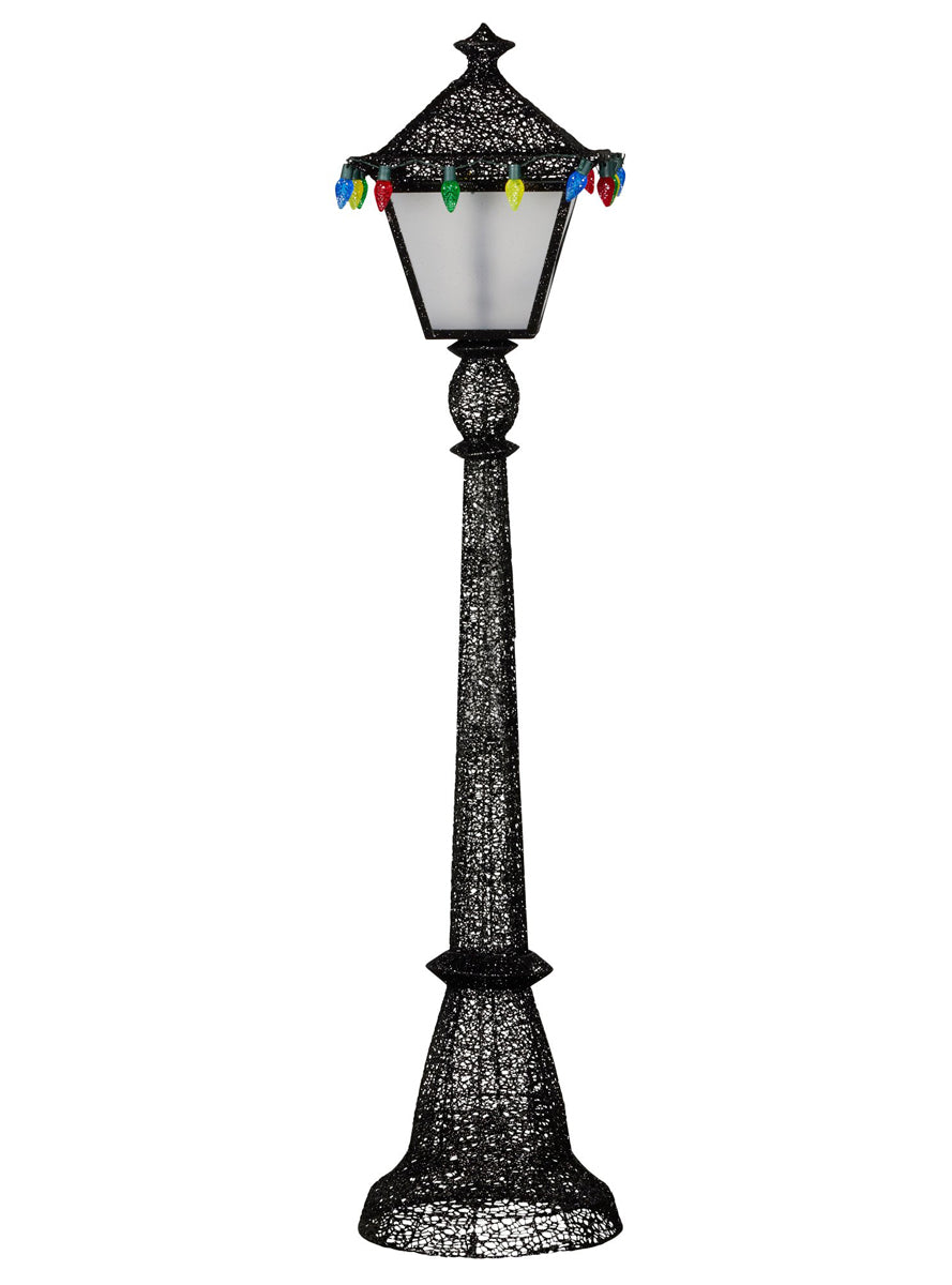 Light Up 183cm Christabelle Christmas Lamp Post Decoration - Alternate Image