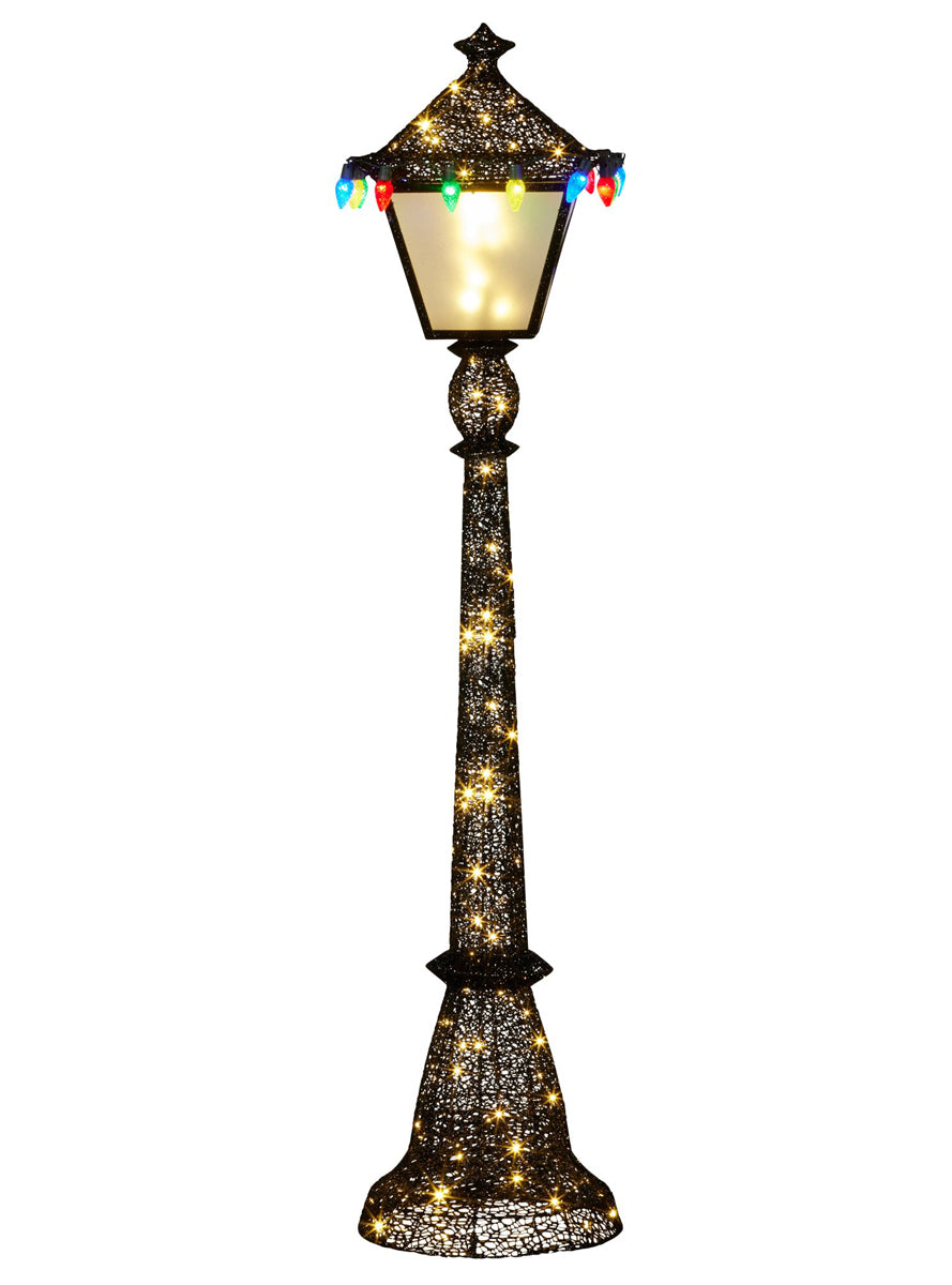 Light Up 183cm Christabelle Christmas Lamp Post Decoration - Main Image