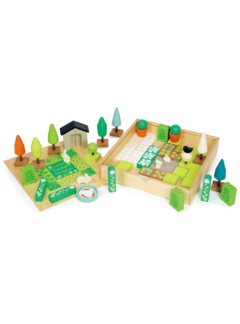 Little Garden Designer Set Childrens Wooden Toys - Alternate Image 1