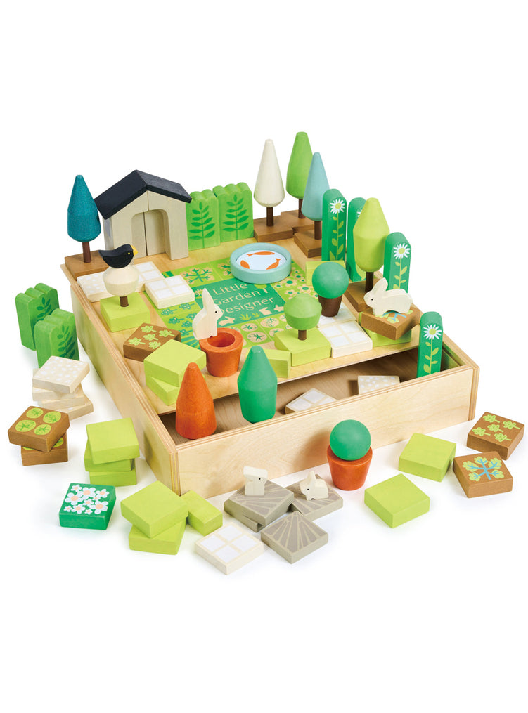 Little Garden Designer Set Childrens Wooden Toys - Alternate Image 3