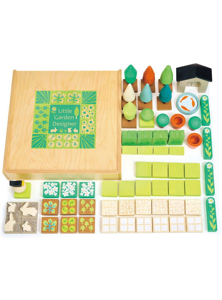 Little Garden Designer Set Childrens Wooden Toys - Alternate Image 5