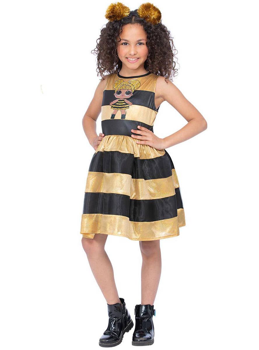Licensed LOL Doll Girls Queen Bee Costume