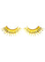 Image of Long Metallic Gold Tinsel False Eyelashes - Main Image