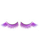 Image of Winged Purple False Eyelashes with Tinsel Highlights - Main Image