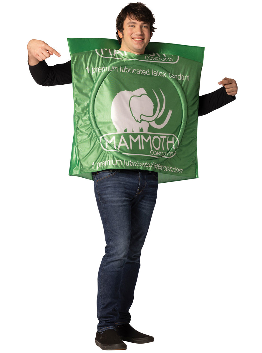 Mammoth Condom Novelty Adults Costume - Main Image