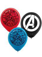 Image Of Marvel Avengers Powers Unite 6 Pack Party Balloons