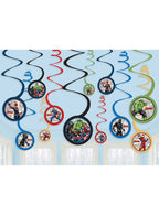 Image Of Marvel Avengers Powers Unite Hanging Spirals Party Decoration