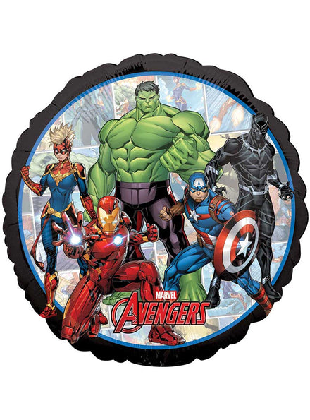 Image Of Marvel Avengers Powers Unite 45cm Foil Party Balloon