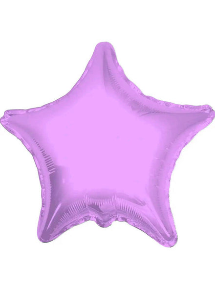 Image of Violet Purple Matte Star Shaped 46cm Balloon