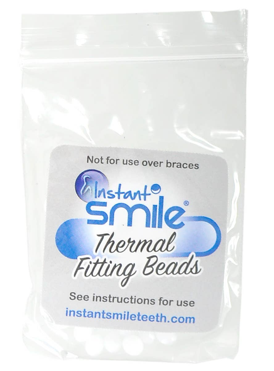 Image of Natural Shade Medium Custom Fit Instant Smile Teeth - Thermal Beads Image