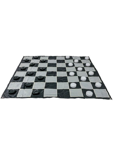 Mega 1 Metre Outdoor Checkers Game - Main Image
