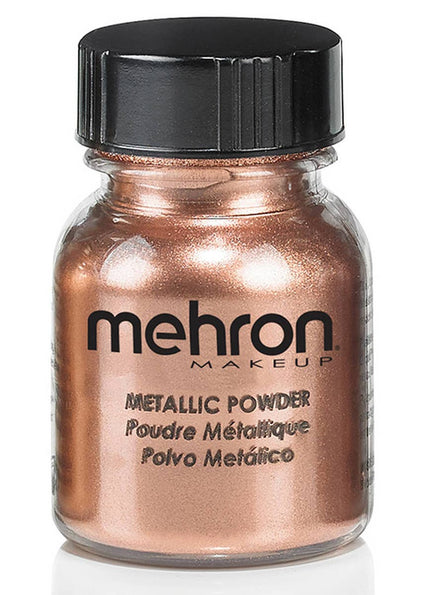 Mehron Metallic Copper Coloured Powder Special Effects Makeup