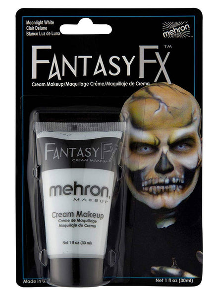 Moonlight White Fantasy FX Cream Costume Makeup - Front Image