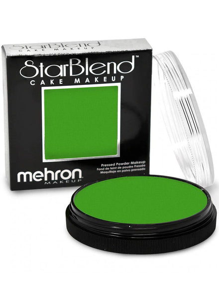 Green Mehron StarBlend Cake Foundation Makeup