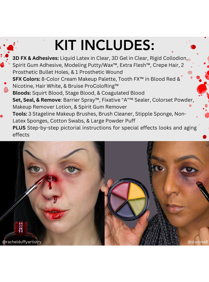 Mehron All Pro Premium Halloween Makeup and Special FX Kit - Alternative Image 4