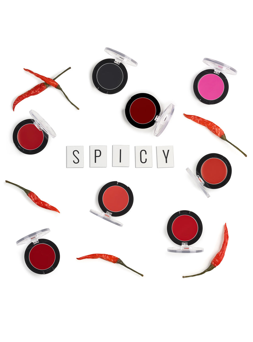 Mehron Lip Cream 8 Colour Spicy Makeup Palette - Alternative Image 2