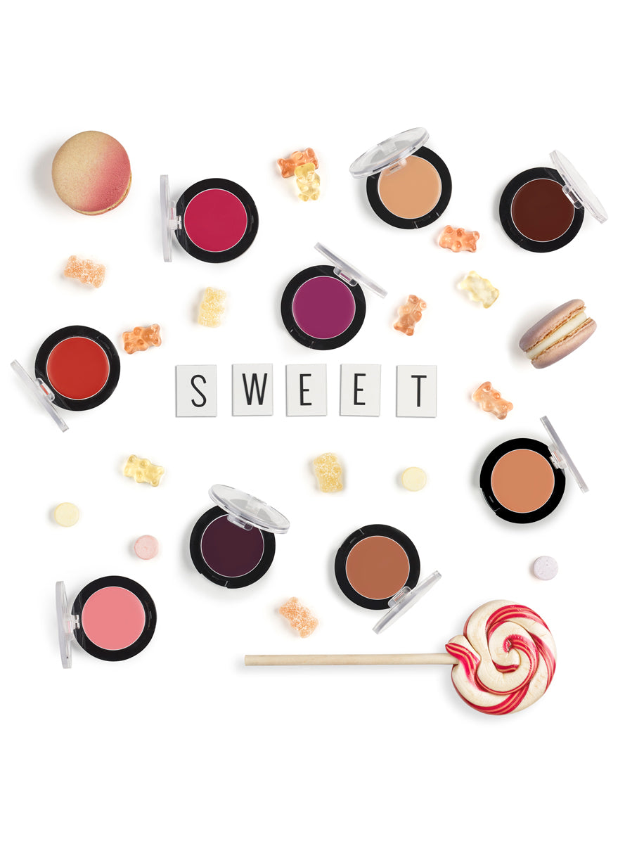 Mehron Lip Cream 8 Colour Sweet Makeup Palette - Alternative Image 2