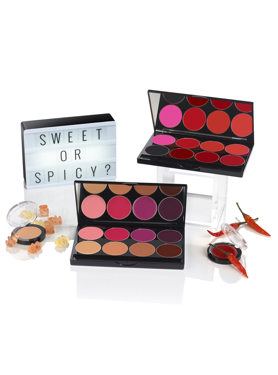 Mehron Lip Cream 8 Colour Sweet Makeup Palette - Alternative Image 3