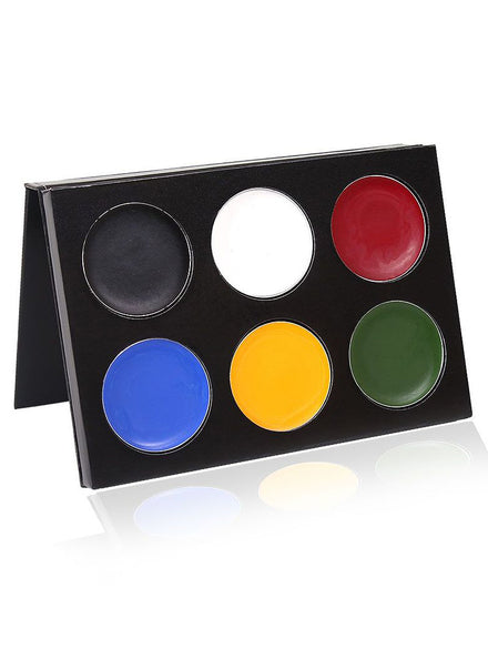 Mehron Mask Cover Bold 6 Colour Grease Makeup Palette - Main Image