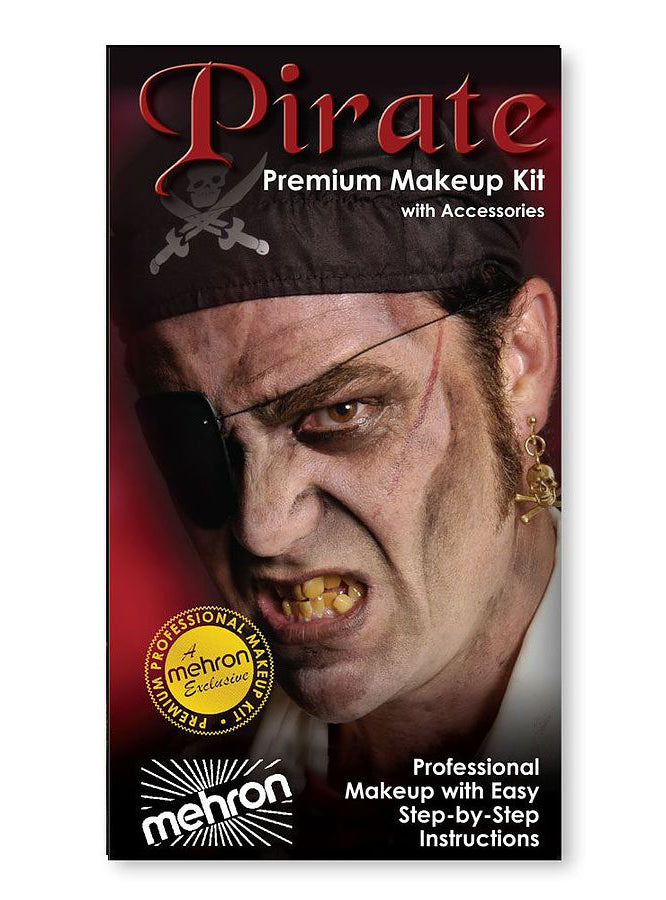 Mehron Professional Pirate Character Makeup Kit - Main Image