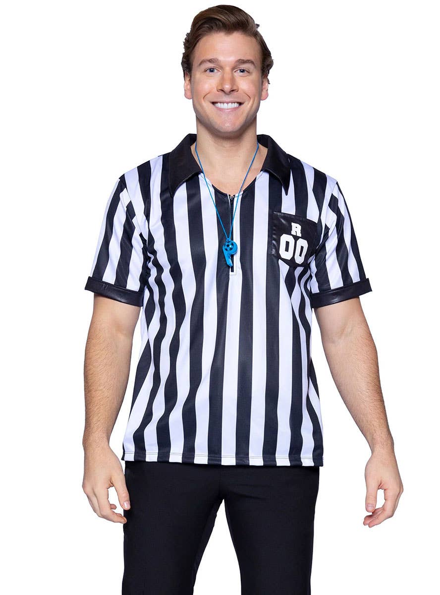 Men's Umpire Leg Avenue Fancy Dress Costume Close Main Image