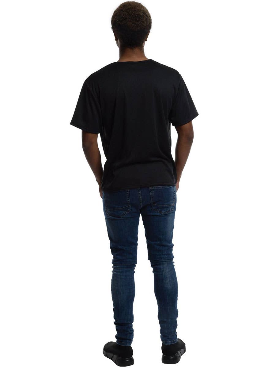Image of I Love The 90s Men's Black Costume Shirt - Back Image 