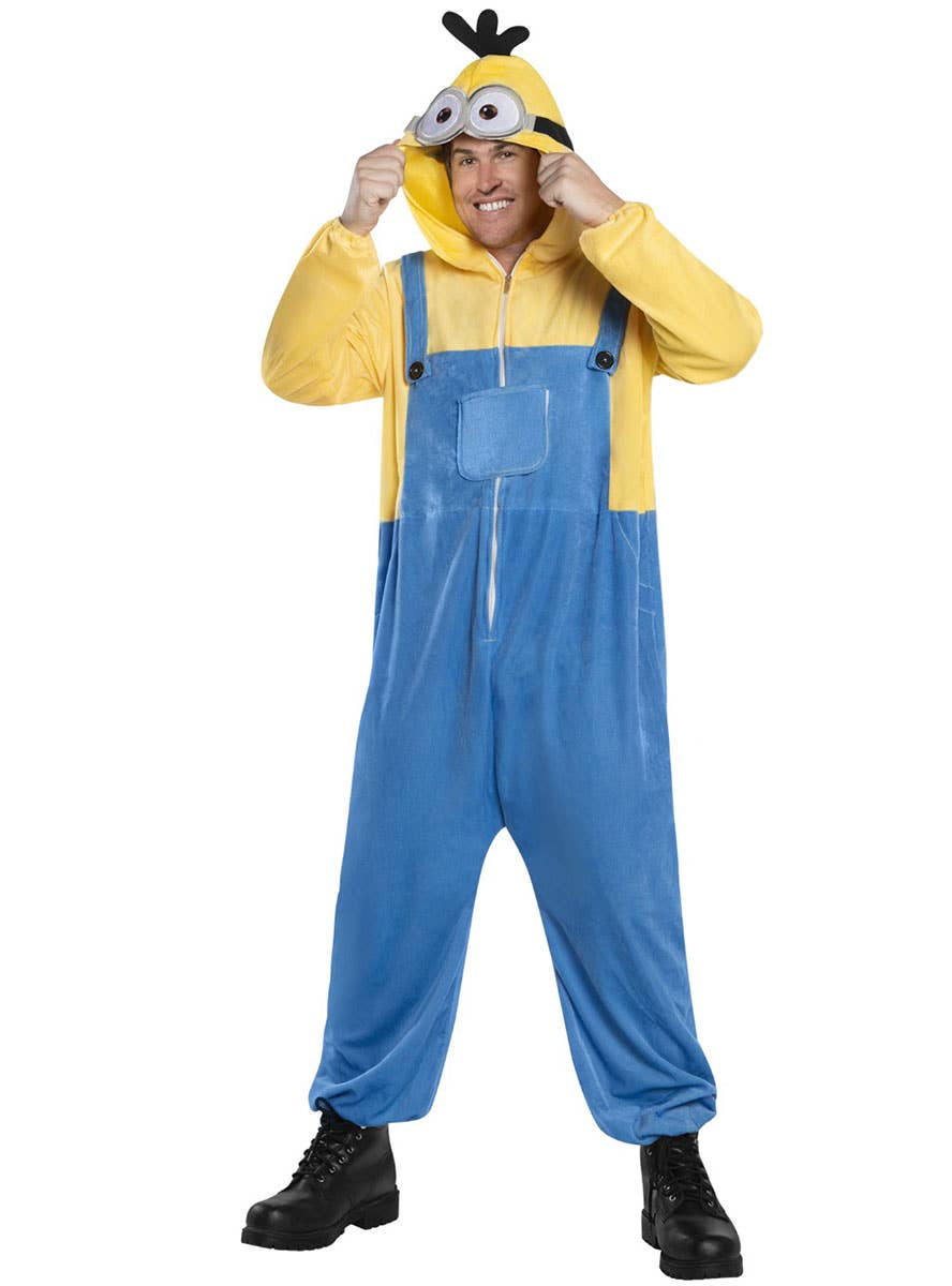 Image of Minions Rise of Gru Men's Minion Jumpsuit Costume