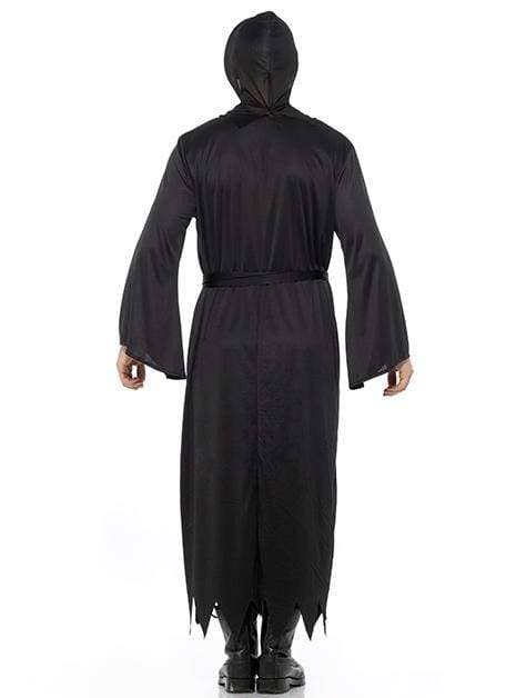 Image of Ghost Face Screamer Men's Halloween Costume - Back Image