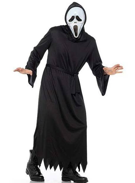 Image of Ghost Face Screamer Men's Halloween Costume - Alternate Image