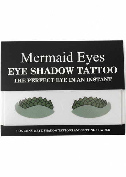Mermaid Eyes Eyeshadow Tattoo Costume Makeup