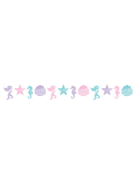 Mermaid Shine Iridescent 147cm Banner – Main Image