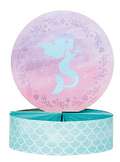 Mermaid Shine Iridescent 30cm Honeycomb Centrepiece – Main Image