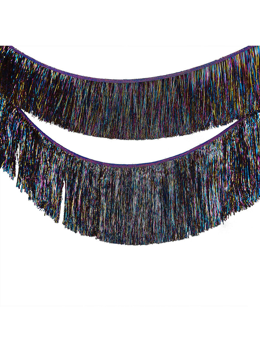 Merry And Bright Rainbow Tinsel Garlands 2 Pack 2m Long – Main Image