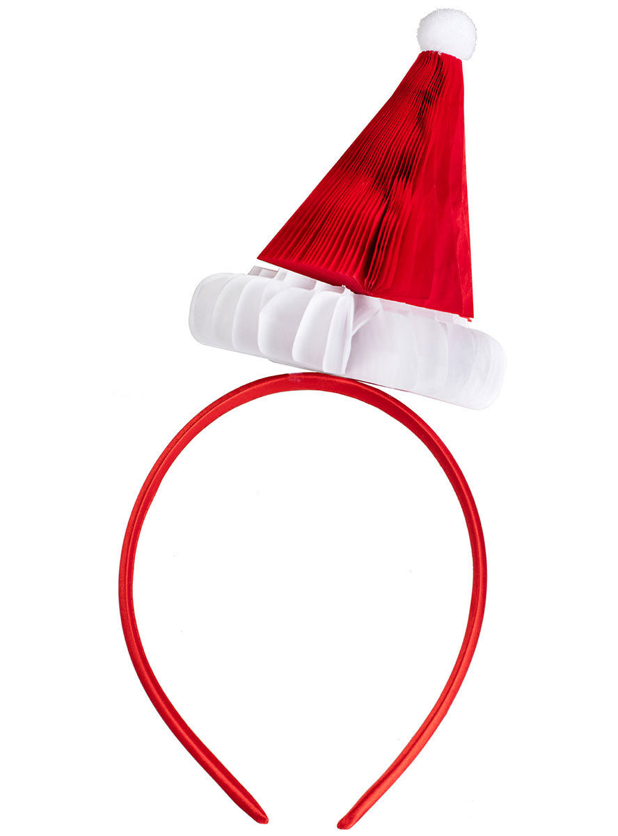 Merry Little Christmas Honeycomb Santa Headbands 2 Pack – Main Image
