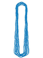 Blue Metallic 8 Pack Beaded Necklaces